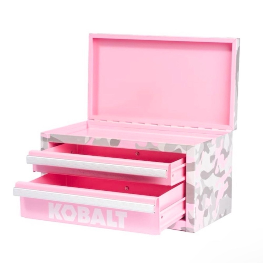 The Viral Kobalt Pink Camouflage Steel Toolbox is here!